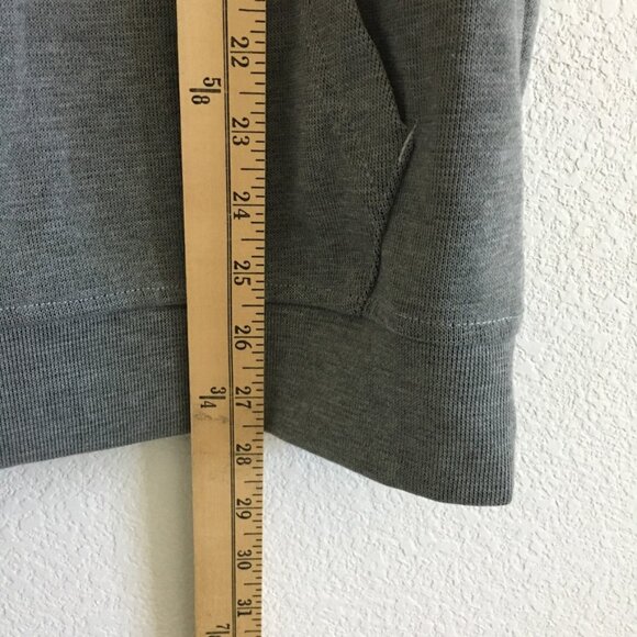 Adidas Performance Cross-Up 365 Hoodie Mens Medium Gray/Black Kangaroo Pocket - Picture 11 of 16